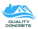 Quality concrete logo